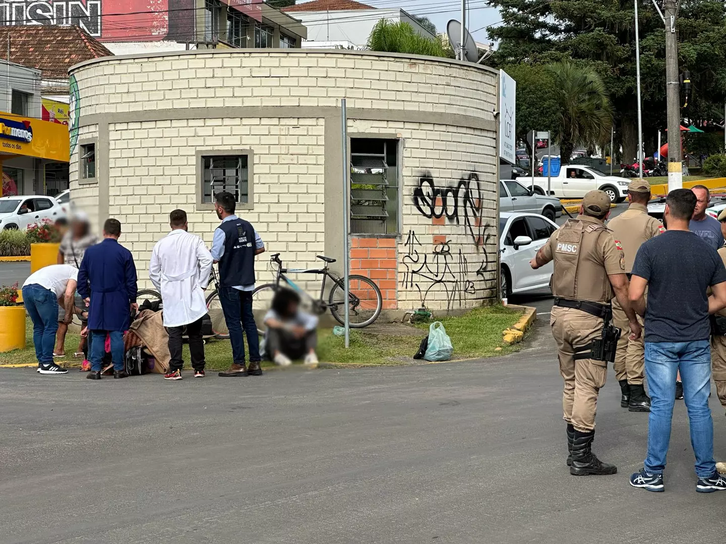 Ação conjunta entre Prefeitura de Mafra e Polícias Civil e Militar abordou pessoas em situação de rua